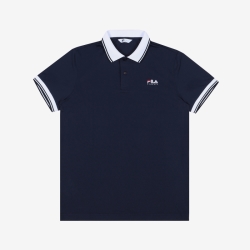 Fila Golf Pq Karati - Miesten Poolopaita - Laivastonsininen | FI-93436